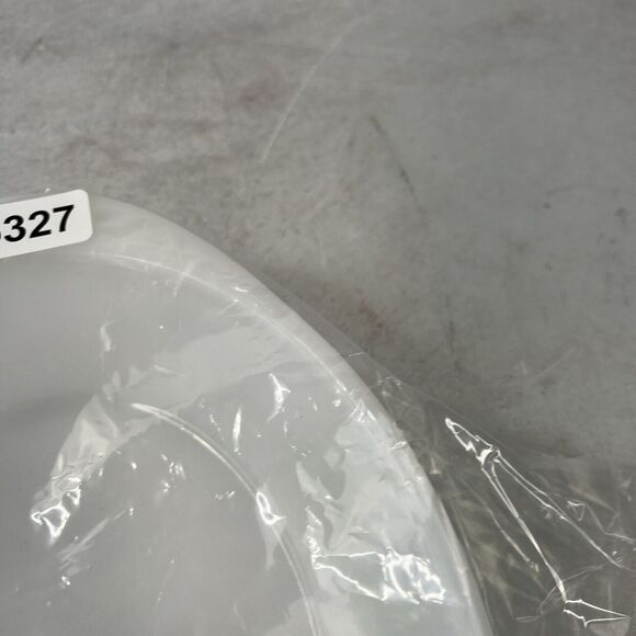 Vintage GlassBake Green Daisy Divided Casserole Dish Milk Glass 12” - Picture 13 of 13